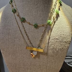 Goldtone Necklace Lot